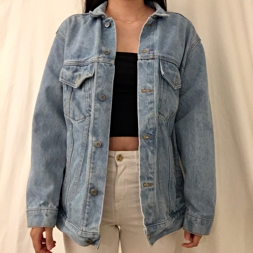 Brandy Melville Oversized Kelly Denim Jacket